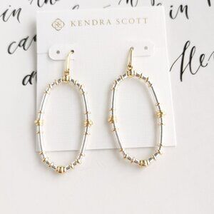 Kendra Scott Essie Mixed Metal Open Frame Earrings